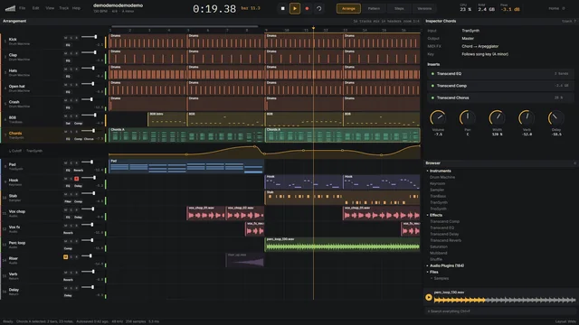 Concept: The mix inside every track