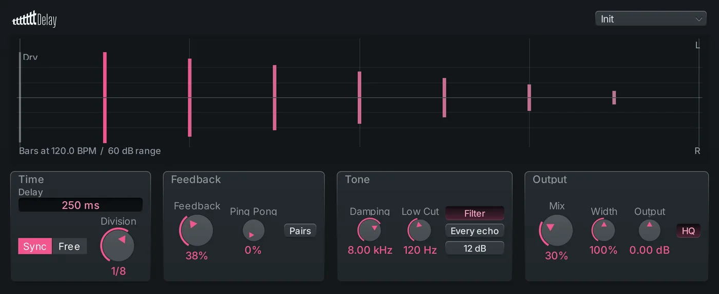 Delay editor