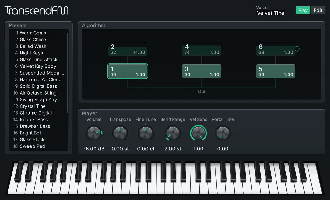 Transcend FM editor
